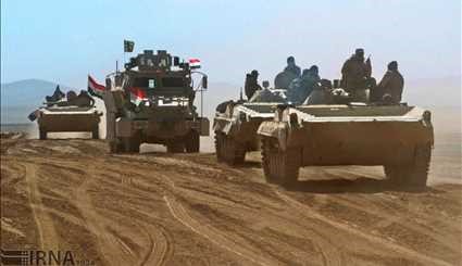 پیشروی ارتش عراق به سمت روستای شیخ یونس در جنوب موصل/ تصاویر