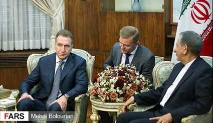 دیدار معاون نخست وزیر روسیه با معاون اول رئیس جمهور | تصاویر