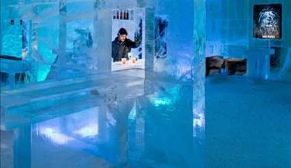 هتل یخی مجلل در سوئد | تصاویر
