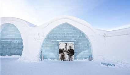 هتل یخی مجلل در سوئد | تصاویر