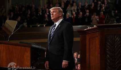 عکس‌هایی از اولین سخنرانی ترامپ در کنگره