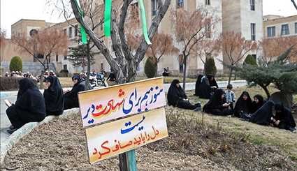 تشییع دو شهید گمنام در دانشگاه جامع امام حسین (ع)/ تصاویر