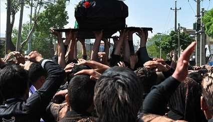 مراسم سوگواری فاطمیه در کرمانشاه/ تصاویر