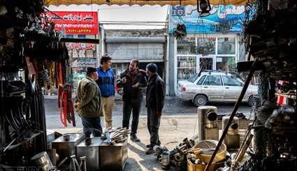مشاغل قدیمی در معبر تاریخی سامان میدانی/ تصاویر