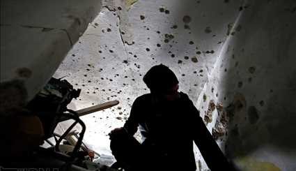 تخریب منزل مسکونی در رام الله توسط ارتش رژیم صهیونیستی/ تصاویر