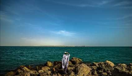 جزيرة هنجام في الخليج الفارسي