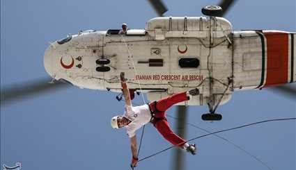 مانور ملی طرح امداد و نجات نوروز ۹۶ و آغاز بکار ۵۰۰ رنجر امدادی | تصاویر