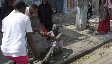 عکس‌هایی از لحظه انفجار مرگبار در سومالی