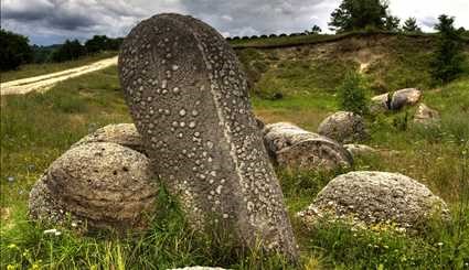 بالصور ..صخور تتكاثر وتنمو في رومانيا