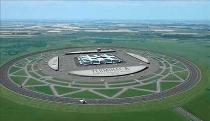 ویدیو:طرح باند فرودگاه دایره شکل در هلند