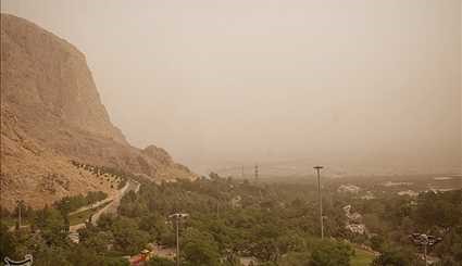 آلودگی هوا در کرمانشاه/ تصاویر