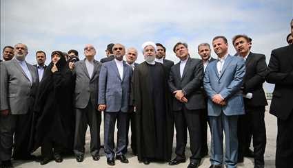 سفر رئیس جمهور به مازندران | تصاویر