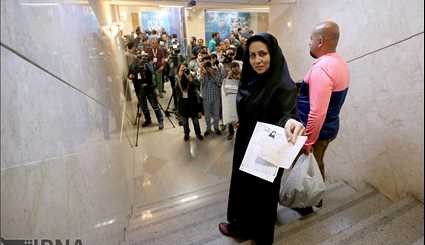 الیوم الثالث من تسجيل المرشحين للانتخابات الرئاسية في ايران/صور