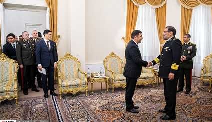 دیدار وزیر دفاع جمهوری آذربایجان با دبیر شورای عالی امنیت ملی | تصاویر