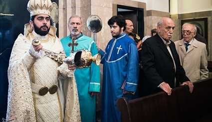 مراسم عید پاک در کلیسای گریگور مقدس | تصاویر