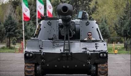 بالصور... إزاحة الستار عن صناعات عسكرية جديدة للقوة البرية في الجيش الايراني