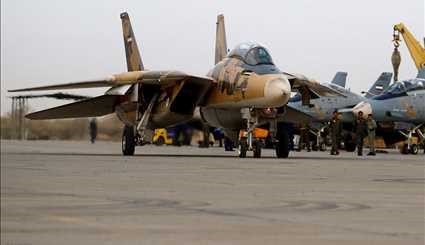 مانور هوایی جنگنده های پایگاه شهید بابایی | تصاویر