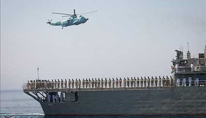 رژه دریایی روز ارتش در بندرعباس