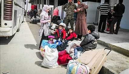 أهالي الفوعة وكفريا في مساكنهم الجديدة شرق حمص