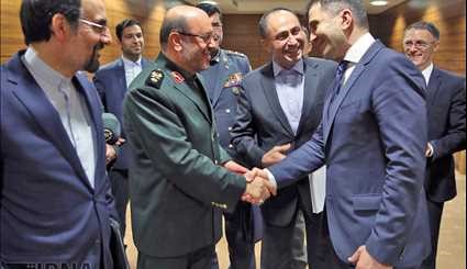 دیدار وزیر دفاع ایران با وزرای دفاع صربستان و هندوستان/ تصاویر