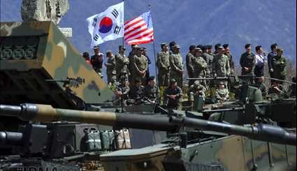 مانور مشترک کره جنوبی و ایالات متحده/ تصاویر