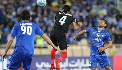 مباراة فريقي الاستقلال الايراني والأهلي الاماراتي