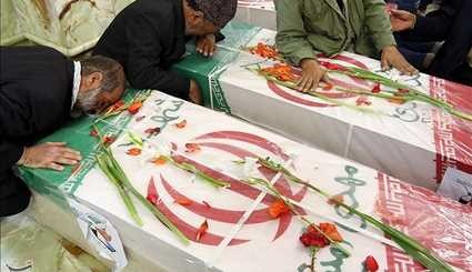 جنازة شهداء حرس الحدود الإيراني