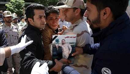 جنازة شهداء حرس الحدود الإيراني