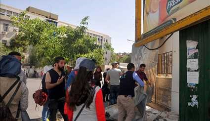 بالصور  فرق تطوعية تطلق حملة تنظيف وتجميل لمنطقة البرامكة السورية