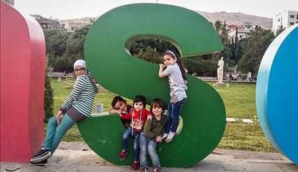 دمشق تكتسي بالثوب الأخضر