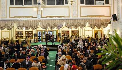 جشن میلاد امام حسین(ع) در مرکز اسلامی انگلیس | تصاویر