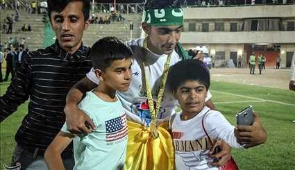 صعود تیم فوتبال پارس جم به لیگ برتر | تصاویر