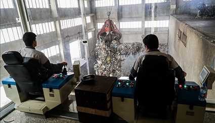 کارخانه زباله سوز تولید برق آرادکوه | تصاویر