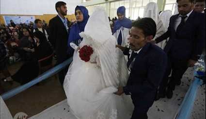 عروسی همزمان 34 زوج افغانستانی