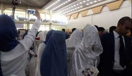 عرس جماعي لـ34 زوجا افغانيا
