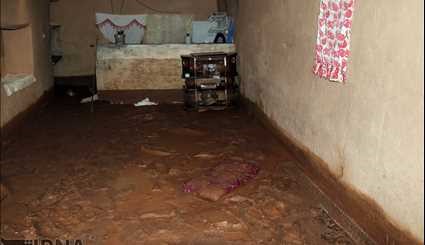 خسارت سیل در روستاهای شهرستان خدابنده/ تصاویر