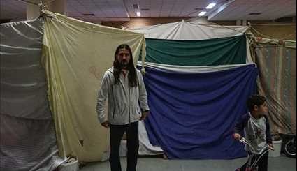 الحياة في مخيم إلينيكو للاجئين في اليونان