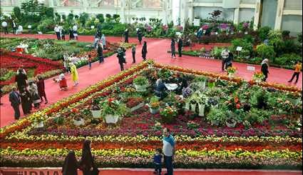پانزدهمین نمایشگاه فصلی گل و گیاه تهران | تصاویر