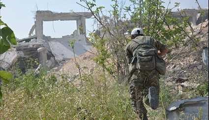 Syrian Army Forces on Verge of Complete Victory against Terrorists in Al-Qaboun