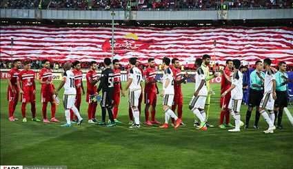 مباراة فريق برسبوليس طهران والوحدة الاماراتي /صور