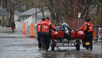 الفيضانات في كندا، مونتريال تعلن حالة الطوارئ