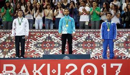 مسابقات ژیمناستیک بازی‌های کشورهای اسلامی در باکو | تصاویر