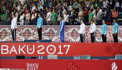 مسابقات ژیمناستیک بازی‌های کشورهای اسلامی در باکو | تصاویر