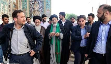 زيارة المرشح الرئاسي ابراهيم رئيسي لمدينة شيراز