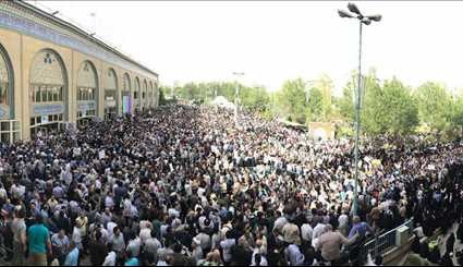 همایش بزرگ حامیان حجت الاسلام سیدابراهیم رییسی در مصلی تهران | تصاویر