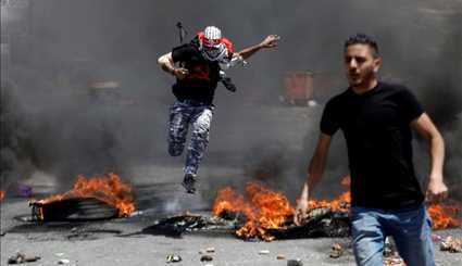 احتجاجات فلسطينية في ذكرى يوم النكبة الفلسطينية