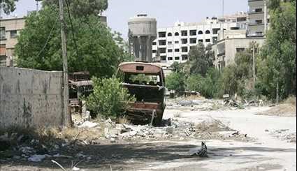 Government Forces Start Demining Operation in Newly-Liberated Qaboun District