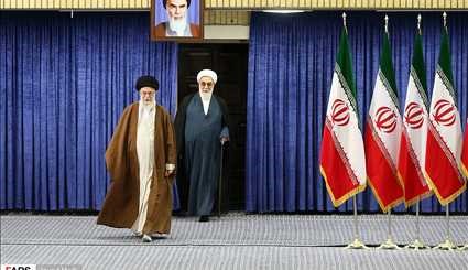شرکت حضرت آیت الله خامنه‌ای رهبر معظم انقلاب در انتخابات | تصاویر