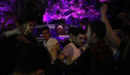 بالصور.. احتفالات لأنصار روحاني في طهران عقبه فوزه بالانتخابات - 2