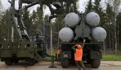 رزمایش نیروهای دفاع ضد هوایی مسکو | تصاویر